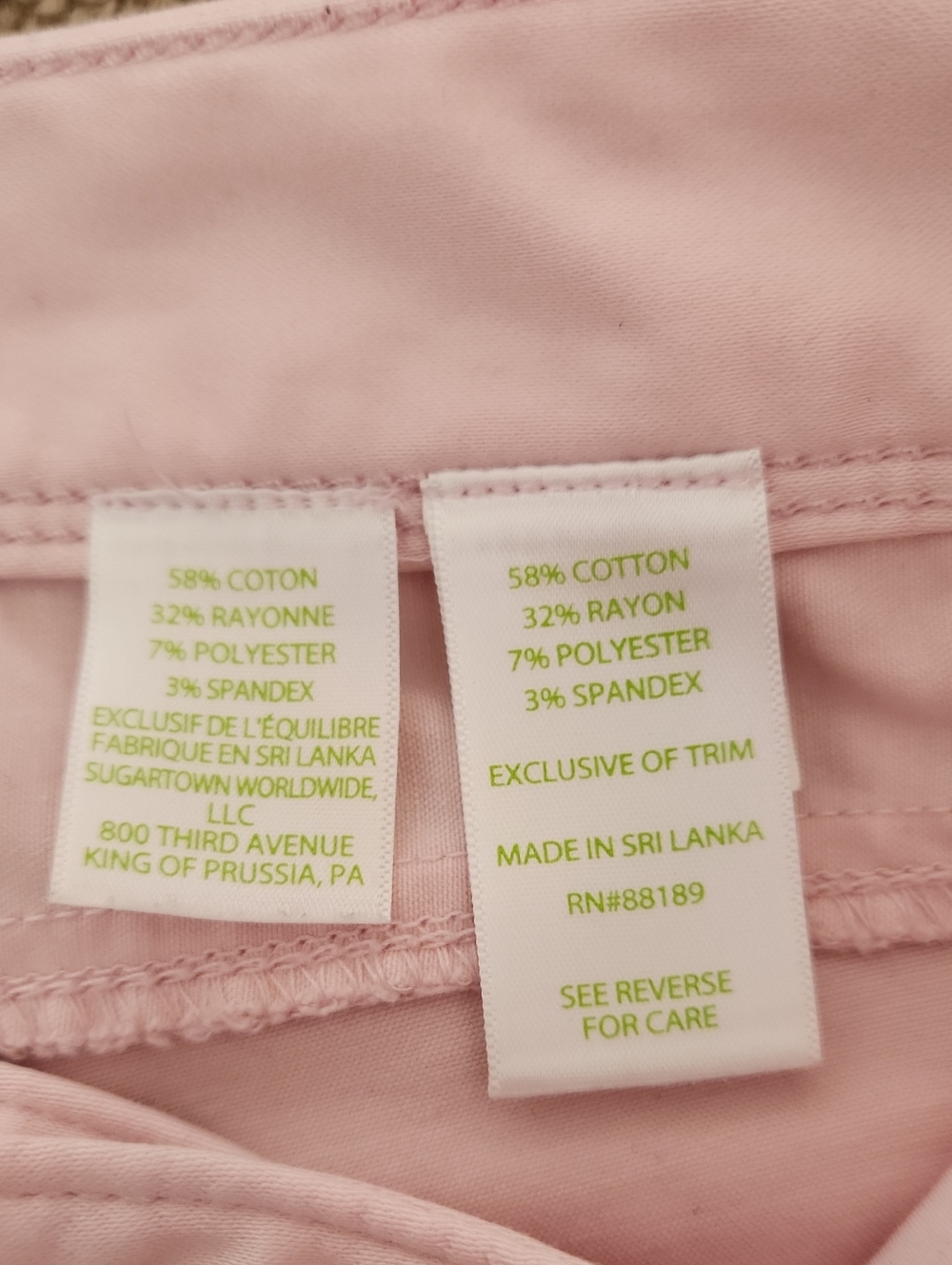 Lilly Pulitzer Worth Skinny Jeans Pink Fizz Pearl Embellished 6 - Picture 6 of 6